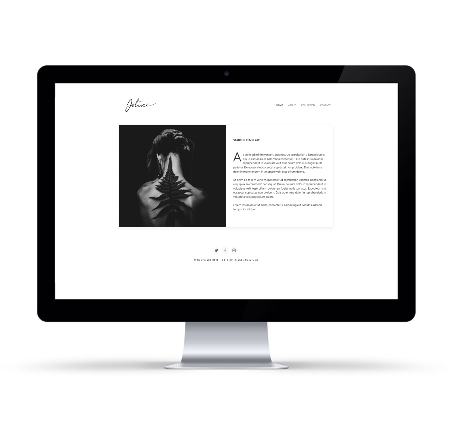Art website design
